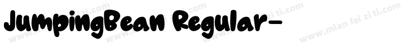 JumpingBean Regular字体转换